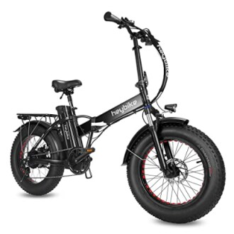 Heybike Mars Electric Bike Review: Foldable 20" Fat Tire E-Bike with 500W Motor and Dual Suspension