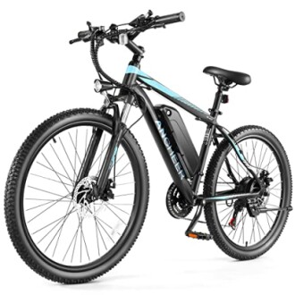 ANCHEER Electric Mountain Bike Review: 21 Speed, Lightweight, and Powerful